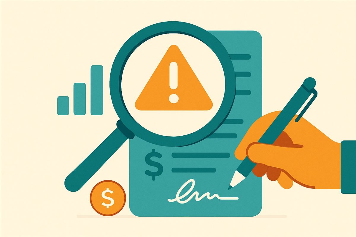 Errores al pedir un credito