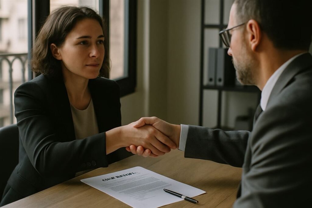 Acuerdo empresarial con seguro de caución