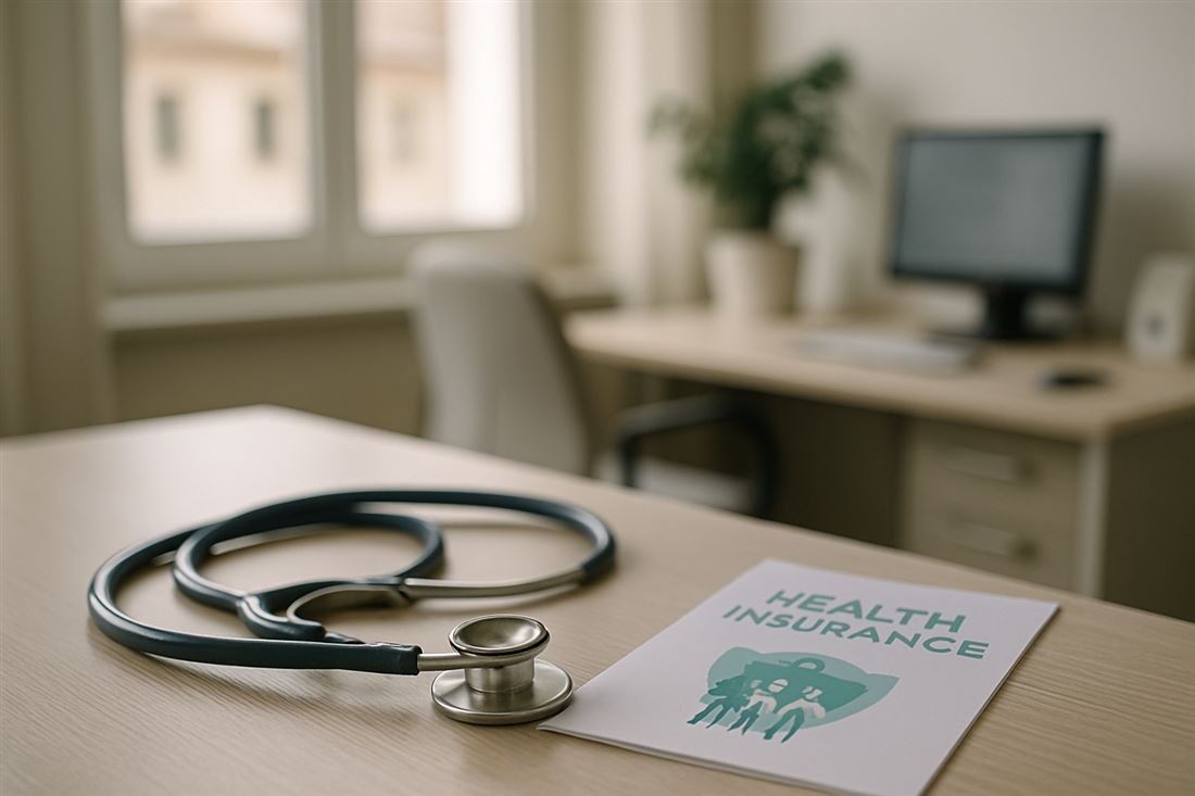 Seguro de salud y consulta médica